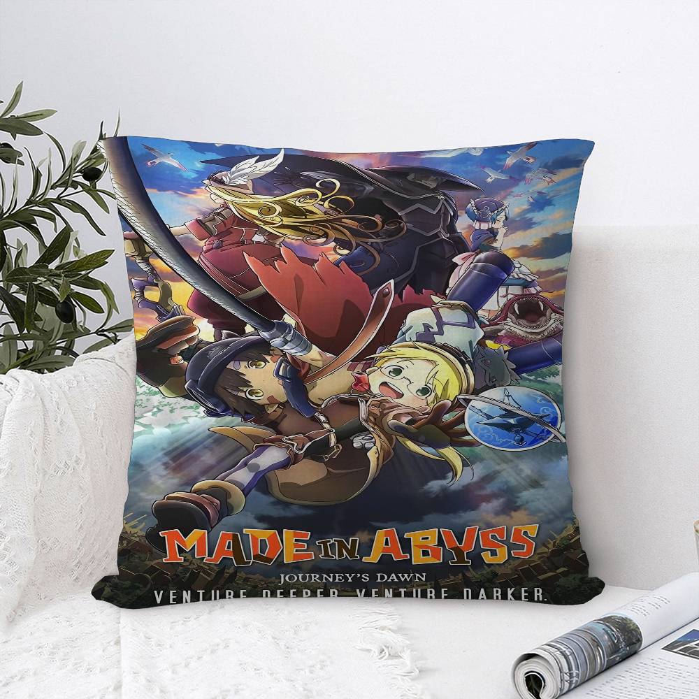 Made In Abyss Anime Cushion Cover Decorative Pillow Sofa Home Decor Case Pillow Cases