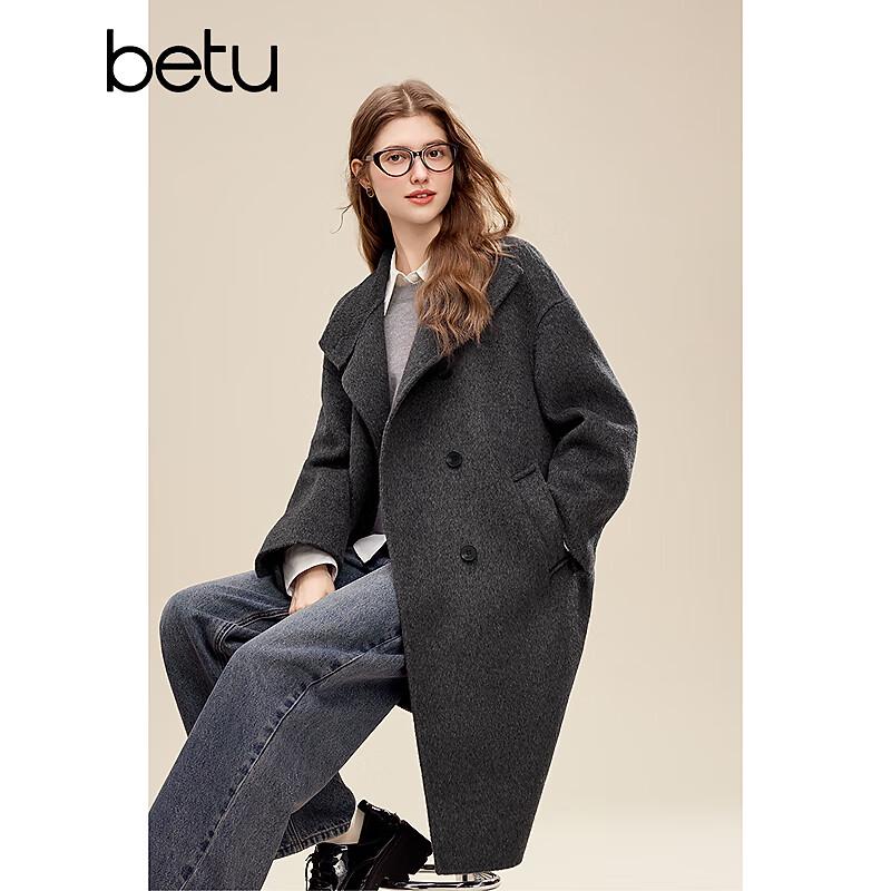 

Betu Women s 2025 Winter 100% Merino Wool Coat M