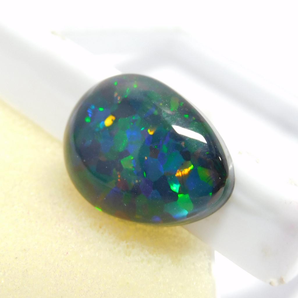 Lab-Created Opal Loose Gemstone Multi Color Fancy Cut Doublet 9.80 ct for Jewelry Making and Crafts