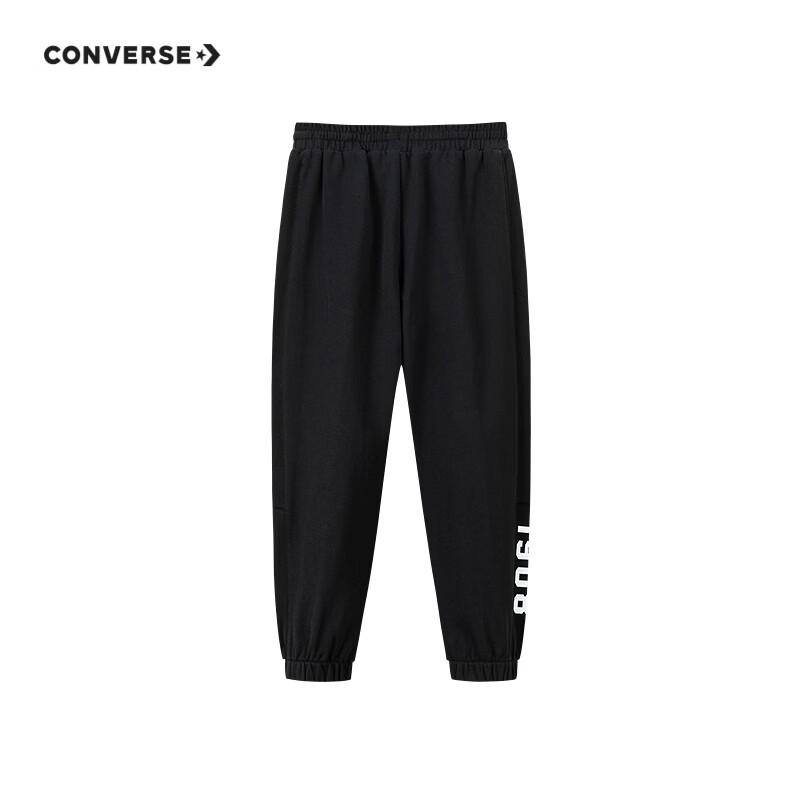Converse Kids' Cotton Letter Print Casual Jogger Pants