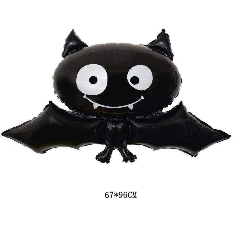 Spooky Halloween Decorations Aluminum Spider Foil Balloon For Party Supplies