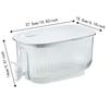 PET Beverage Dispenser 4L Water Dispenser Thickened Water Pitcher  For Family