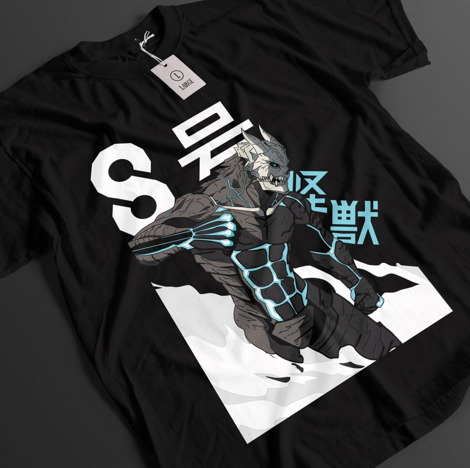 Kaiju N 8 Shirt Kafka Tshirt Mina Ashiro T-Shirt Mens Womens Tees Top Reno Kikoru Top Isao Anime Tee S