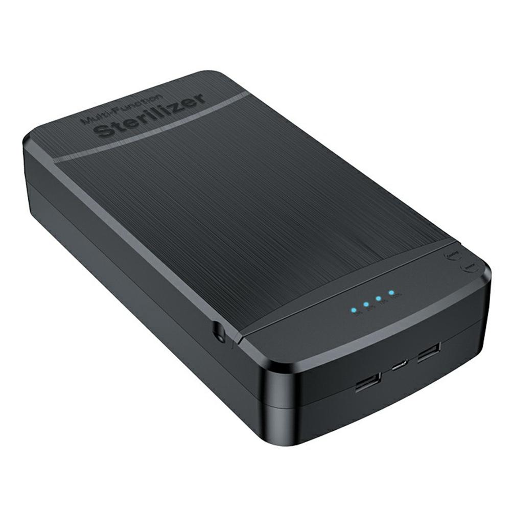 JJT-891 Многофункциональный УФ-санитайзер для телефона, Дезинфекционная коробка с УФ-светом и двойным выходом, Улучшенная версия B