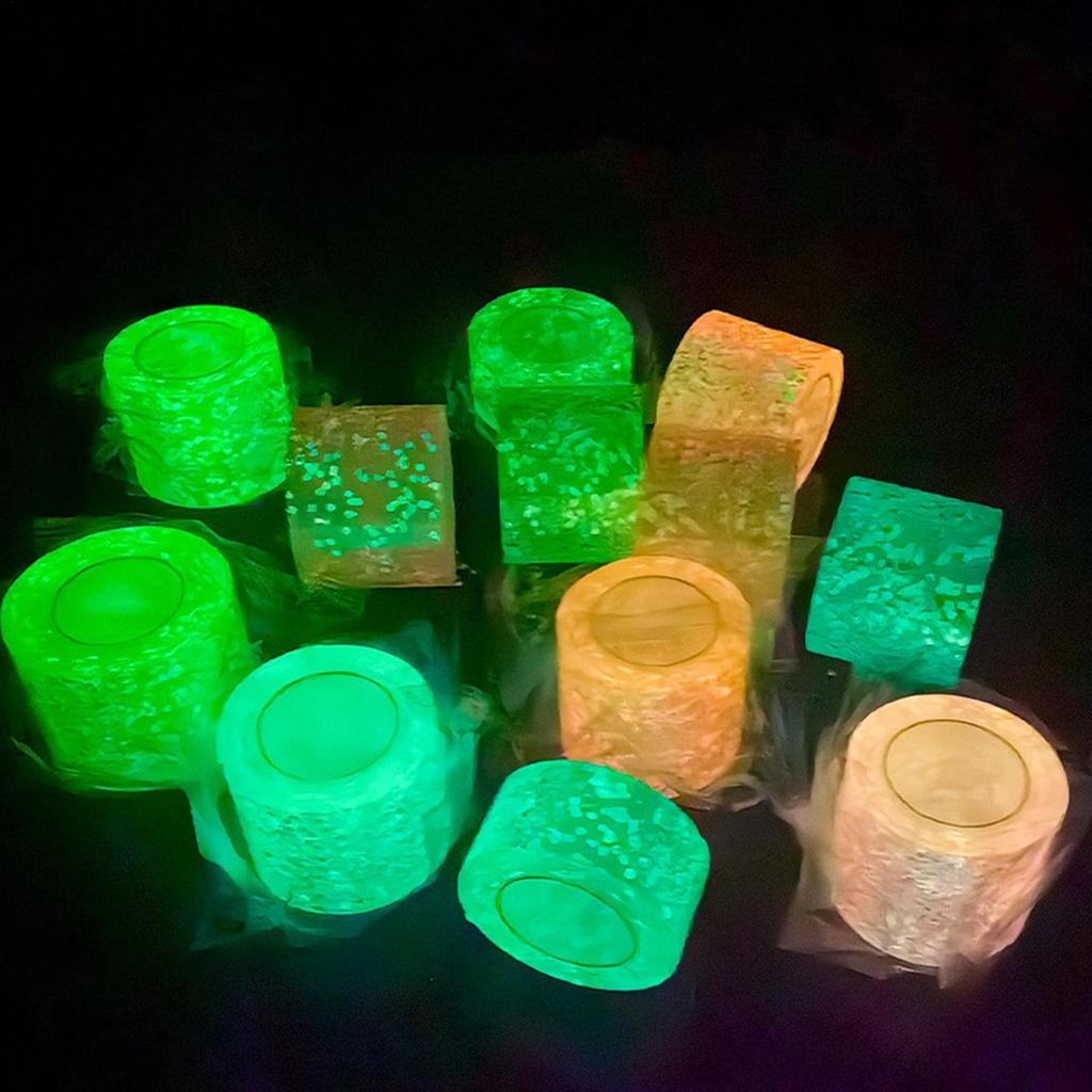Adhesive Blowable Bubble Tapes Diy Craft Making Pinch Bubbles Colorful Glitter Double-Sided High Sticky Nano Bubble Tape