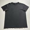 Vintage Černé Vybledlé Sluncem Prázdné Tričko Pánské Velikost 2XL 90. léta Krátký Rukáv Bavlna Vzácné Unisex Tričko