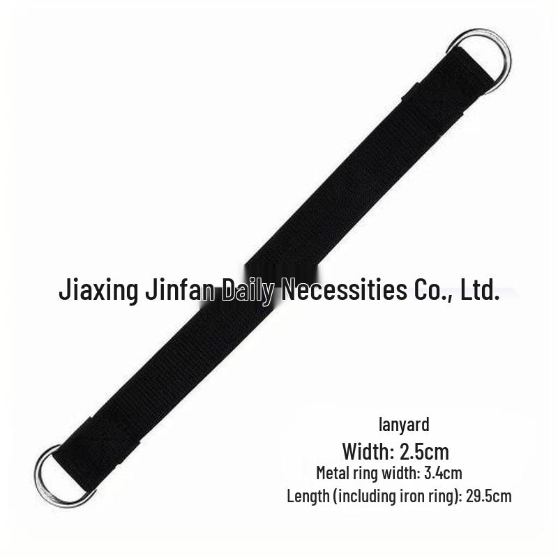 Reinforced Hanging Strap with Hook for Exercise and Indoor Swing Fitness Trainer