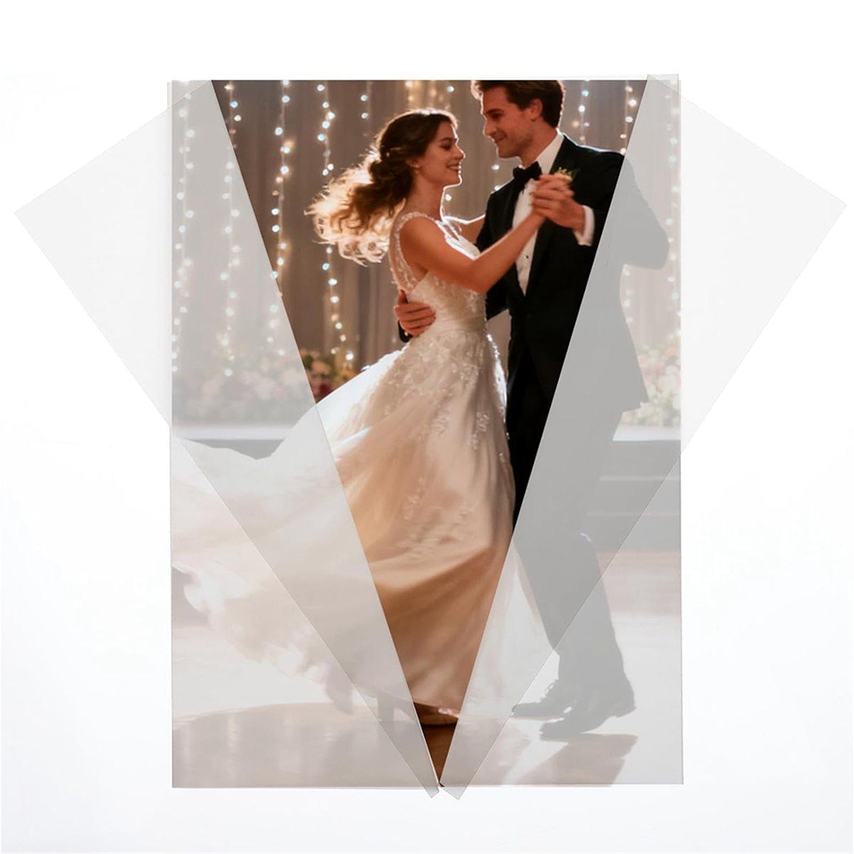 Набор из 150 веллум-конвертов для приглашений 5x7, Элегантные полупрозрачные бумажные конверты для свадеб, дней рождения и других мероприятий China Mainland