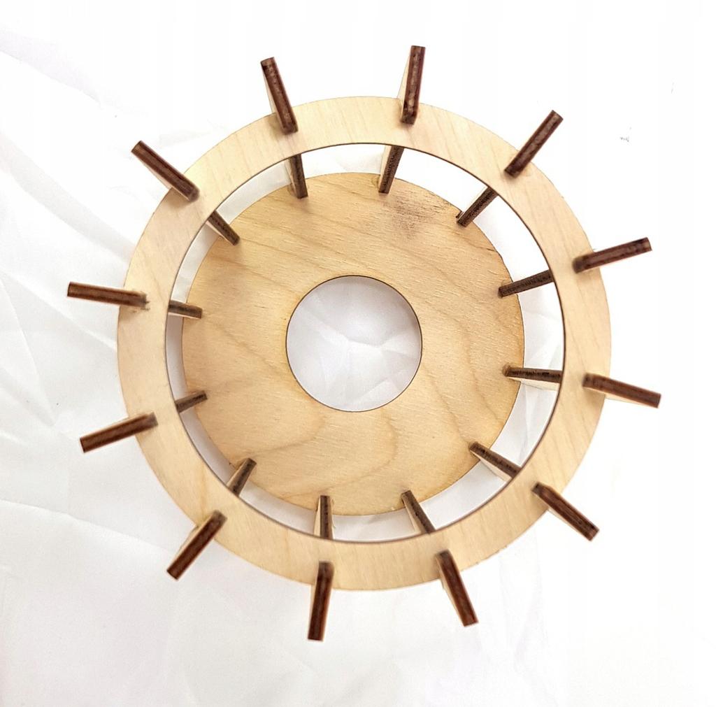 NIGHT TABLE LAMP, WOODEN LAMPSHADE, LED