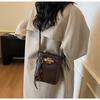 IELGY Ladies Messenger Bag Casual Portable Bucket Bag