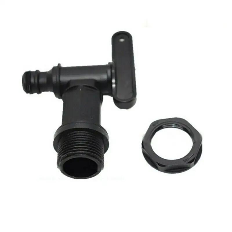 3/4 IBC Barrels Water Butt Tap Self Made Plastic Faucet For Beer Rain Brew Water Tank Faucet Water Garden Hose Connection