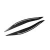 For BMW 5 Series F10 2010-2016 Carbon Fiber Car Headlight Eyebrow Eyelids Trim Cover Decoration Stickers