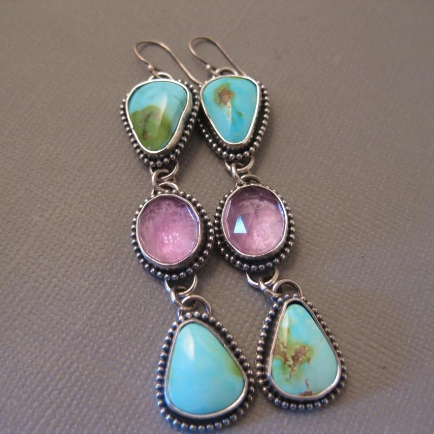 Trendy Hot-Selling Women's Earrings: Retro European & American Style