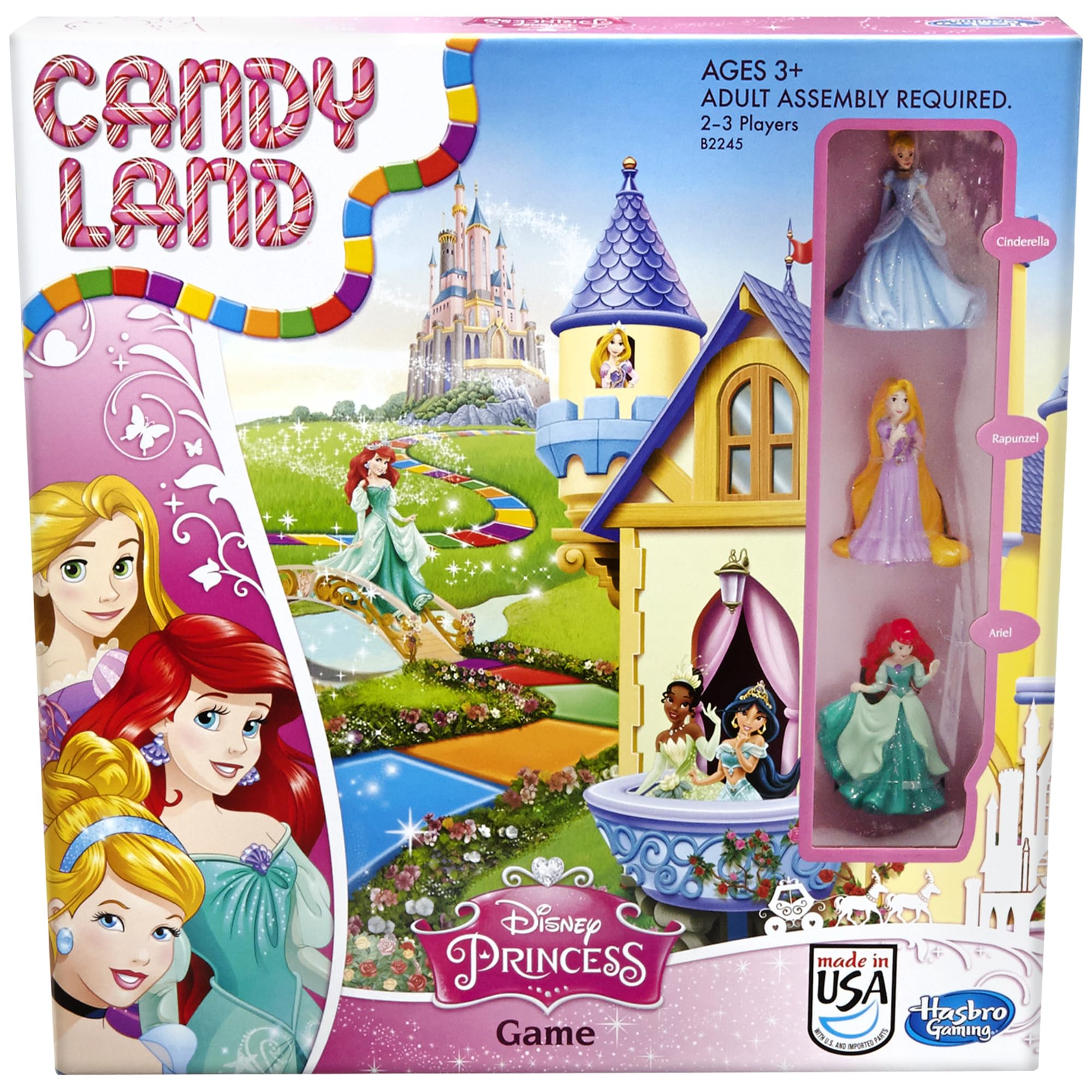 

Hasbro Candy Land Disney Princess Edition Game Board Game