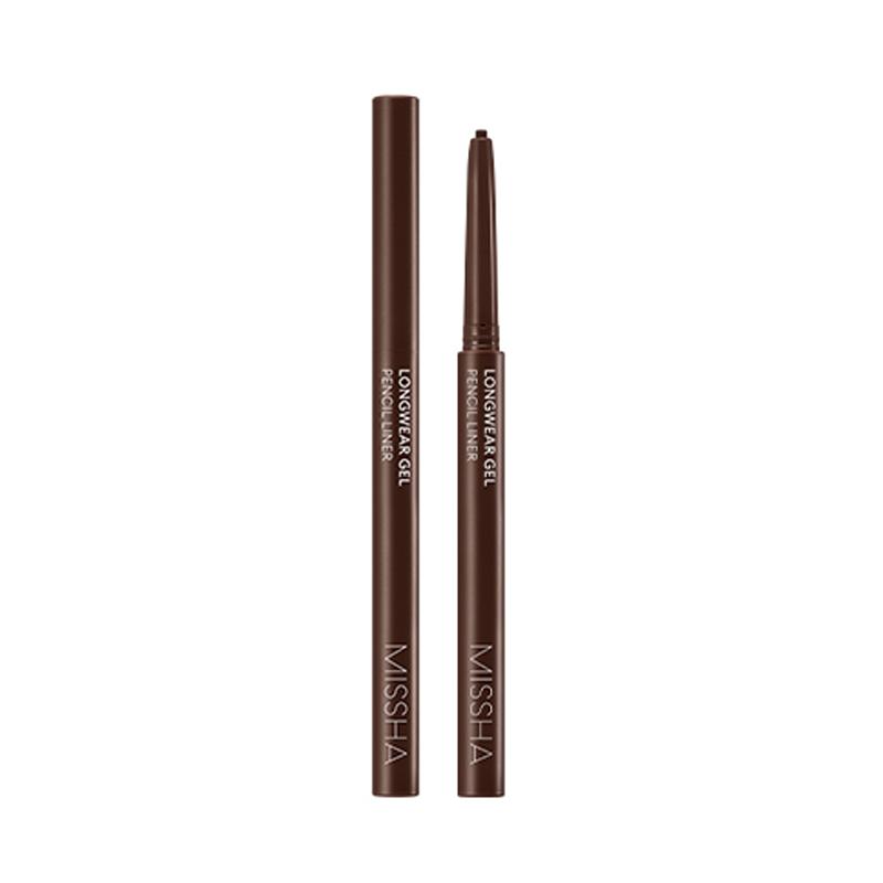 MISSHA Long Wear Gel Pencil Liner, 4 Colors (12 Options)
