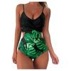 Fashion Women's Summer Sexy Printed One-piece  Bikini Swimsuit  new