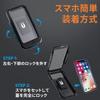 BUPVIOOD Smartphone Easy Adjustable Black Bicycle/Motorcycle Holder, Multi-Angle Rotation, Installation, Shockproof, Angle, Dustproof, Dirt-Resistant,