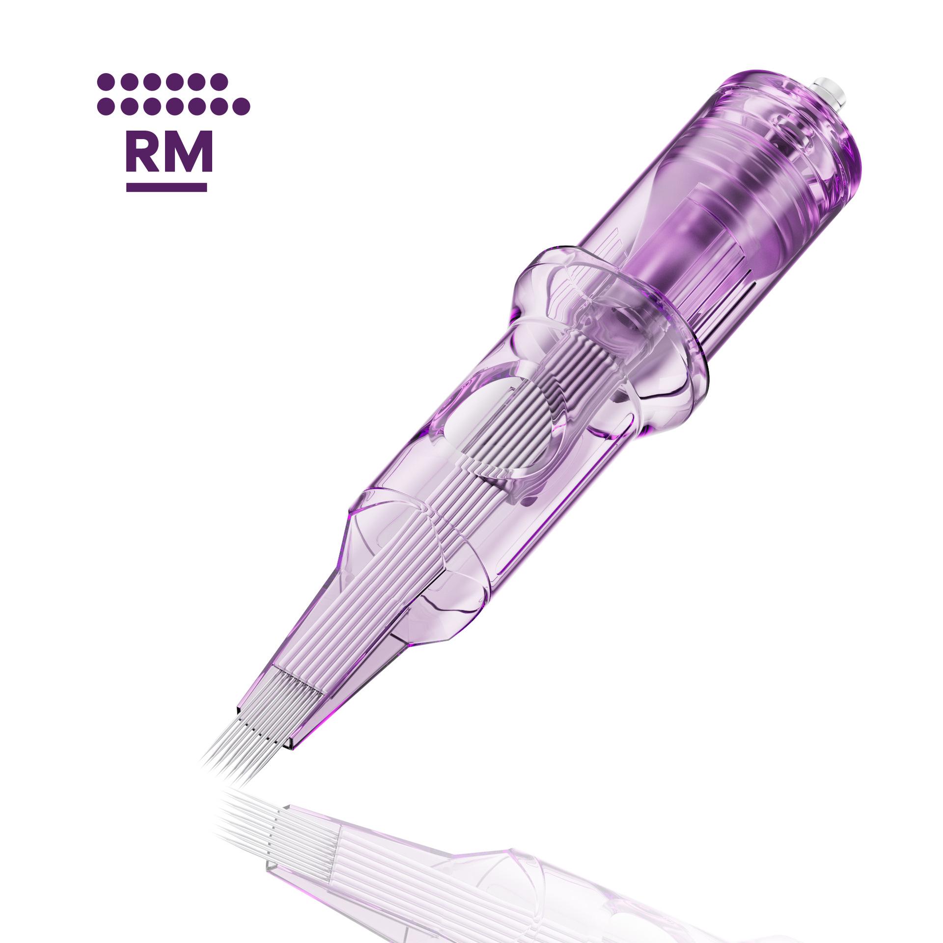 

Эксклюзивный фиолетовый инструмент для микроблейдинга для татуажа бровей 1215 RM