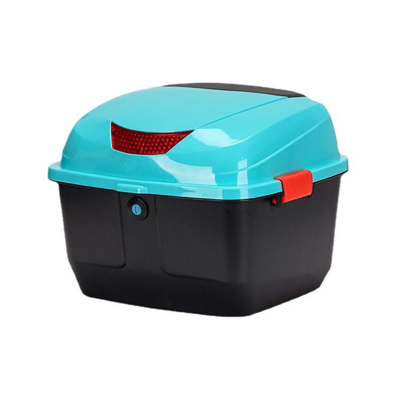 Electric Bike Rear Trunk with Battery Storage & Backrest for Aima, TaiLing, LvYuan