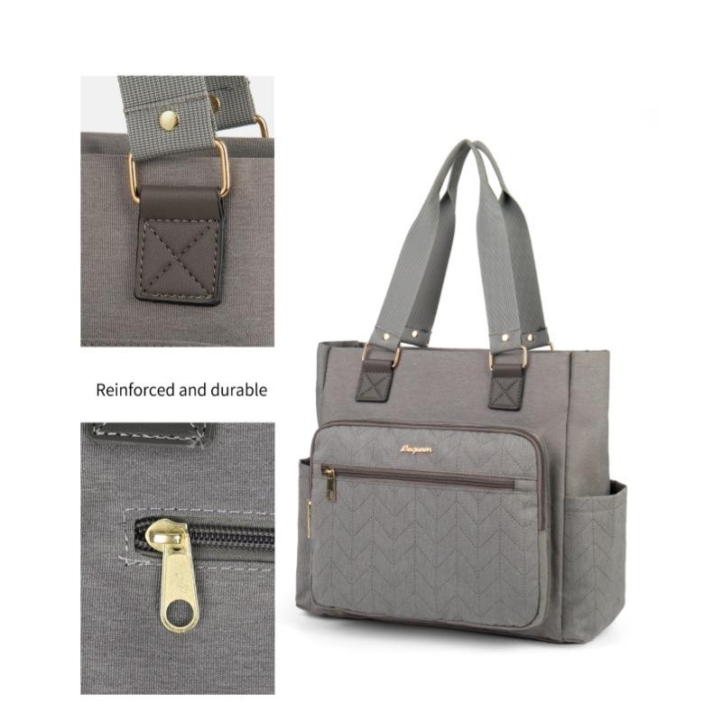 Lequeen Mama Tote Bag Maternity Diaper Mommy Large Capacity Bag Women Nappy Organizer Stroller Bag Baby Care Mom Shoulder Bag