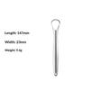 Reusable Stainless Steel Useful Tongue Scraper Cleaner Fresh Breath Cleaning Coated Tongue Oral Hygiene Care Tools