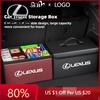 EAV3 2026 Hot Interior Stickers Car Trunk Leather Storage Box Auto Interior Organizer Accessories For Lexus F-SPORT ES RX NX LS UX LM