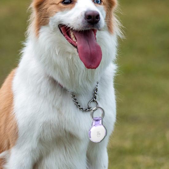 2 Peças Capa Protetora Transparente para Suporte AirTag Capa Rastreador com Clipe de Cinto Chaveiro Portátil