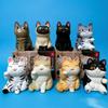 Jinart The Island Of Cats Cute Cartoon Cat Figurine Creative Desktop Ornament Car Decoration Decorative Toy Gift For Pet Lovers