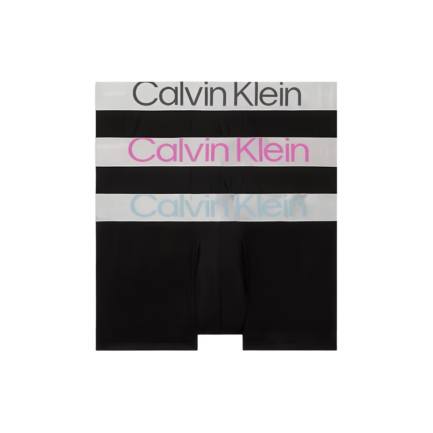 

Calvin Klein 3 Pack Low Rise Trunks - Steel Micro Men Underwear 000NB3074A-MHQ XL