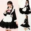 AOTYP Maid Plus Cute Maid Halloween Maid Photo Cultural Size L Costume, Size, Ribbon, Costume, Costume, Women's, Cosplay, Cute, Cafe, Shoot, Festival,