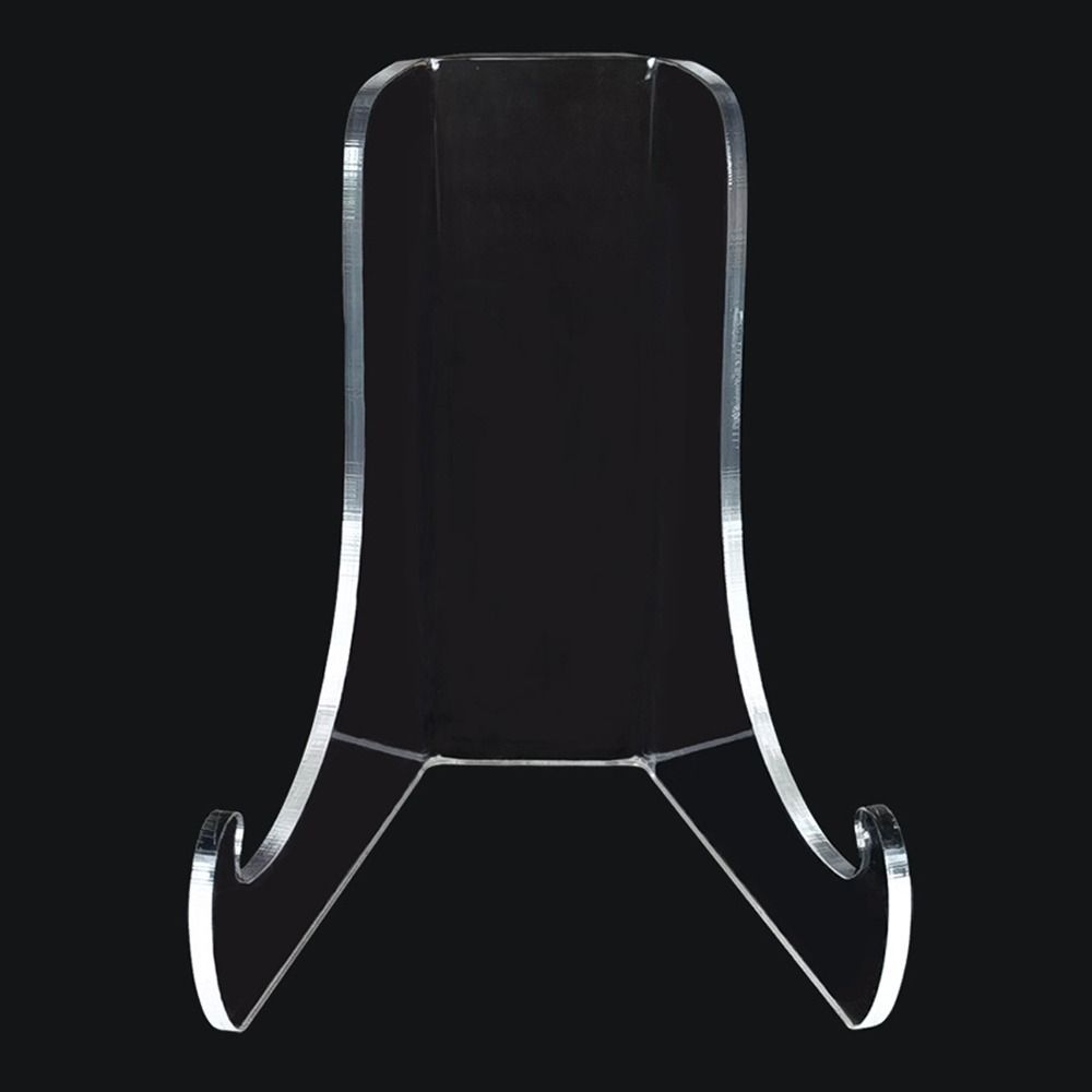 60-Degree Angle Flat Plate Stand Clear Book Stand Display Easel Stand Displaying