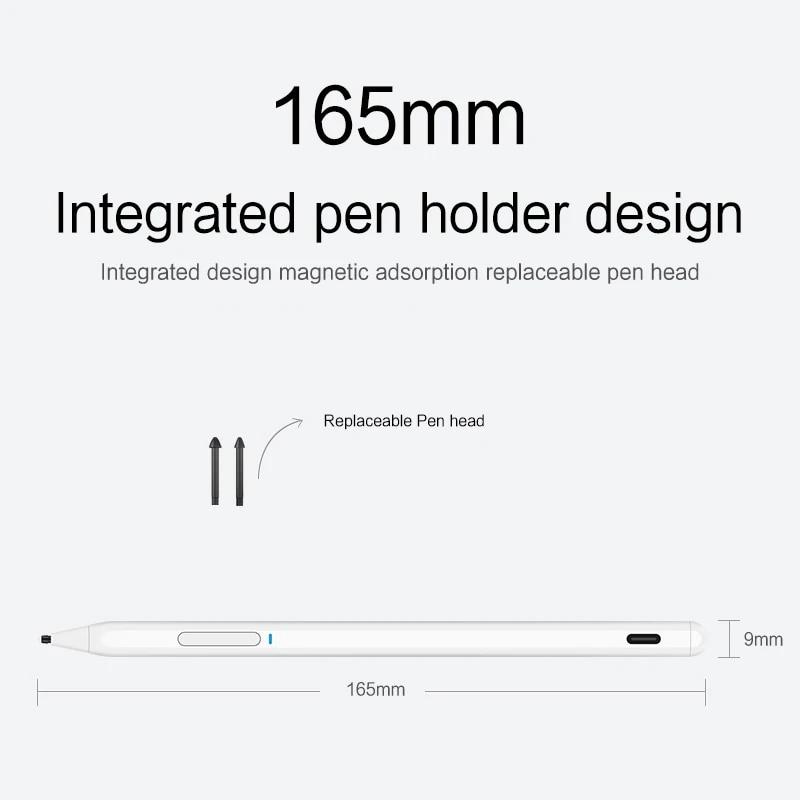 Caneta Stylus para Huawei MatePad Pro 10.8 MRR-W39 W29 2020 2021 Tablet Pen recarregável para MatePad Pro 11 2022 Caneta de toque de pressão