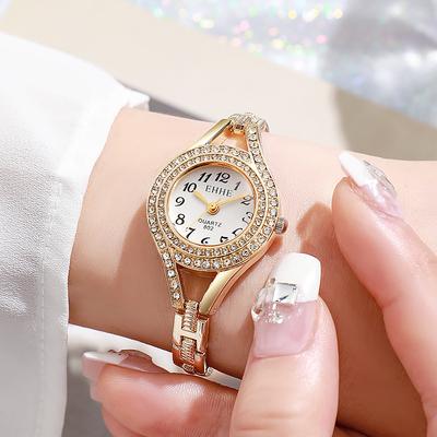 High Quality Women Brand Watches Fashion Luxury Lady Girl Diamond Watches Bracelet Quartz Wristwatches Relogio Feminino