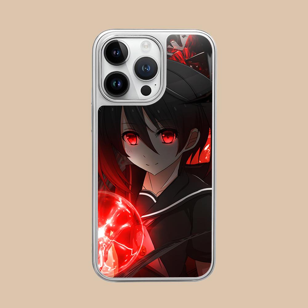 Akame Kurome Silver Plating Mobile Phone Case for iPhone 17 16 15 14 13 12 11 Air Pro Max Plus Colorful Cover