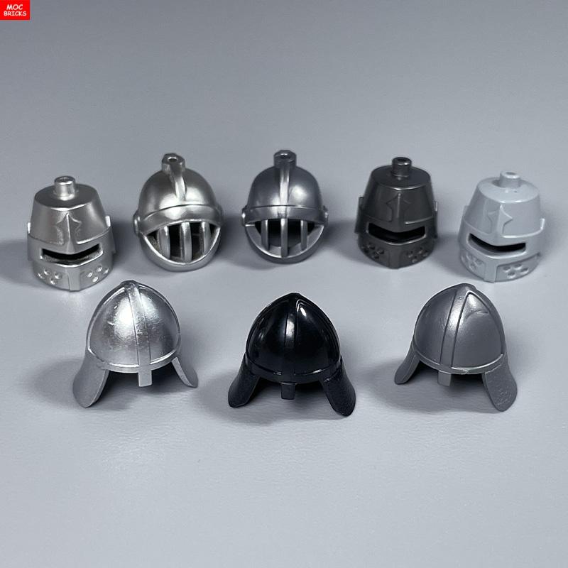 

Non-Toxic Moc Bricks Hairs Helmet Headgear Hat For 4Cm Figure Educational Building Blocks Assembled Toys Plastic Dolls Toys