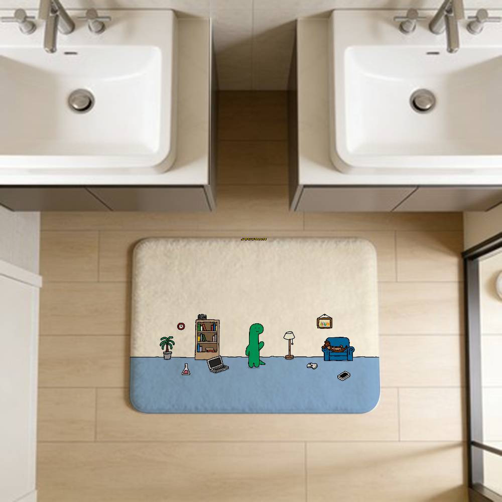 Cartoon J-Joguman S-Studio Door Mat Washable Non-Slip Living Room Sofa Chairs Area Mat Kitchen Doormat Area Rug