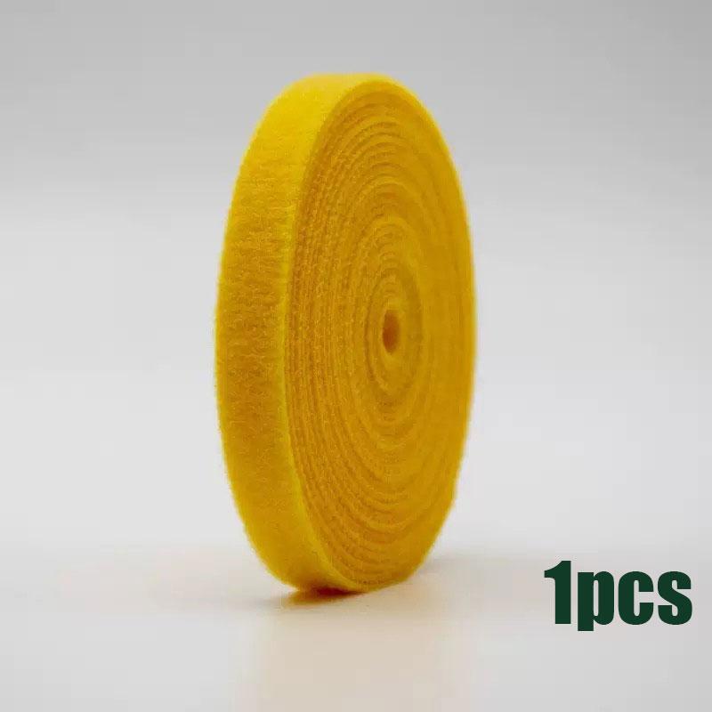5M/Roll 10mm Cable Organizer Nylon Velcro Binding Tape Cable Wire Winder Tape Earphone Mouse Cord Management Ties Protector