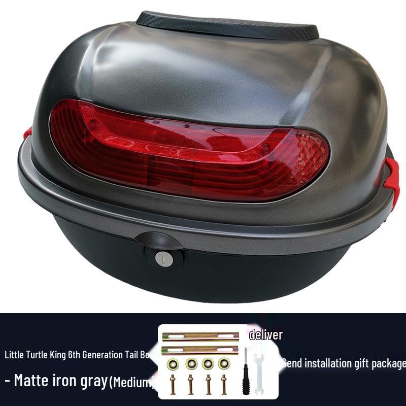 Universal Waterproof Storage Box for Electric Scooter or Moped Tail Trunk