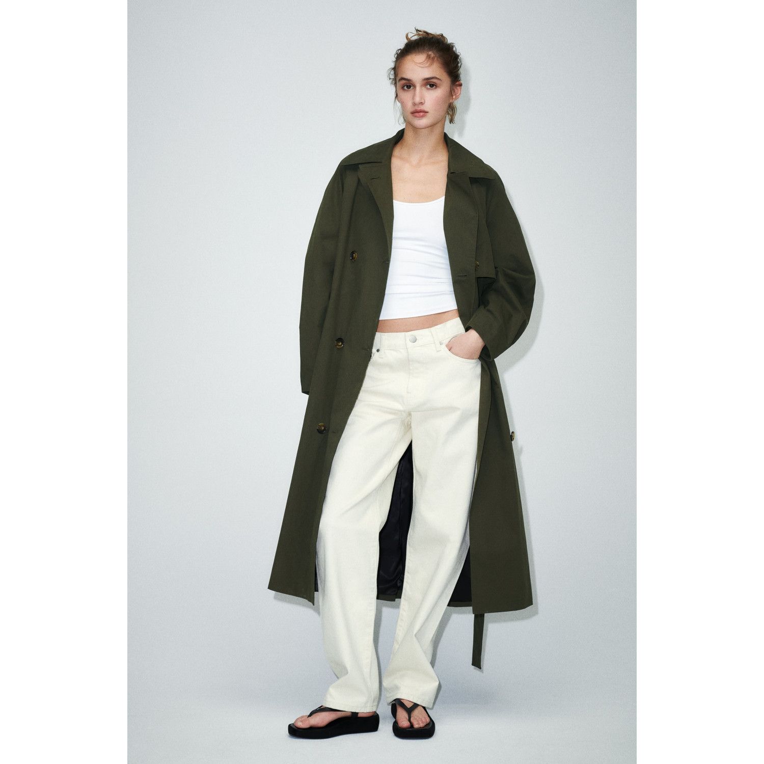 

WATER-REPELLENT TRENCH COAT