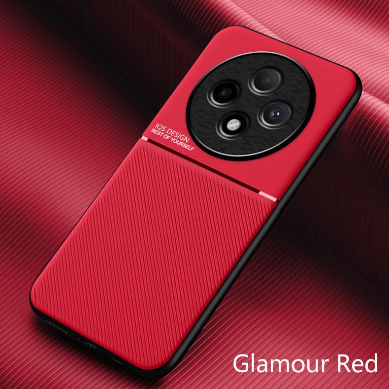 Pro OPPO Reno 12F 5G Pouzdro Textura kůže Držák do auta s magnetem Pouzdra na telefon pro Oppo Reno12F Reno 12 F 5G CPH2637 6,7" Zadní kryt