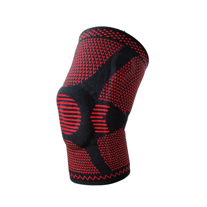 Outdoor Sports Silicone Spring Knee Brace