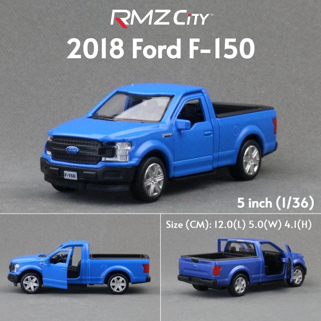 fsbn3 1/36 Ford Bronco Mustang GT F-150 Toy Car Model For Children RMZ CiTY Diecast Metal Miniature Pull Back Collection Gift Kid Boys