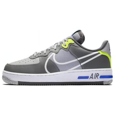 Adidași Bărbați Nike Air Force 1 React Gri Lupi CD4366-002
