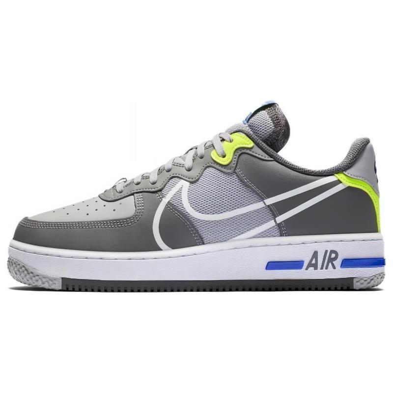 

Nike Кроссовки Air Force 1 React Серый волк Мужские CD4366-002 35.5