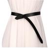 Belt Women's Decoration with Dress Korean Fashion Pillow Cover Versatile Black Shirt Knotted Belt