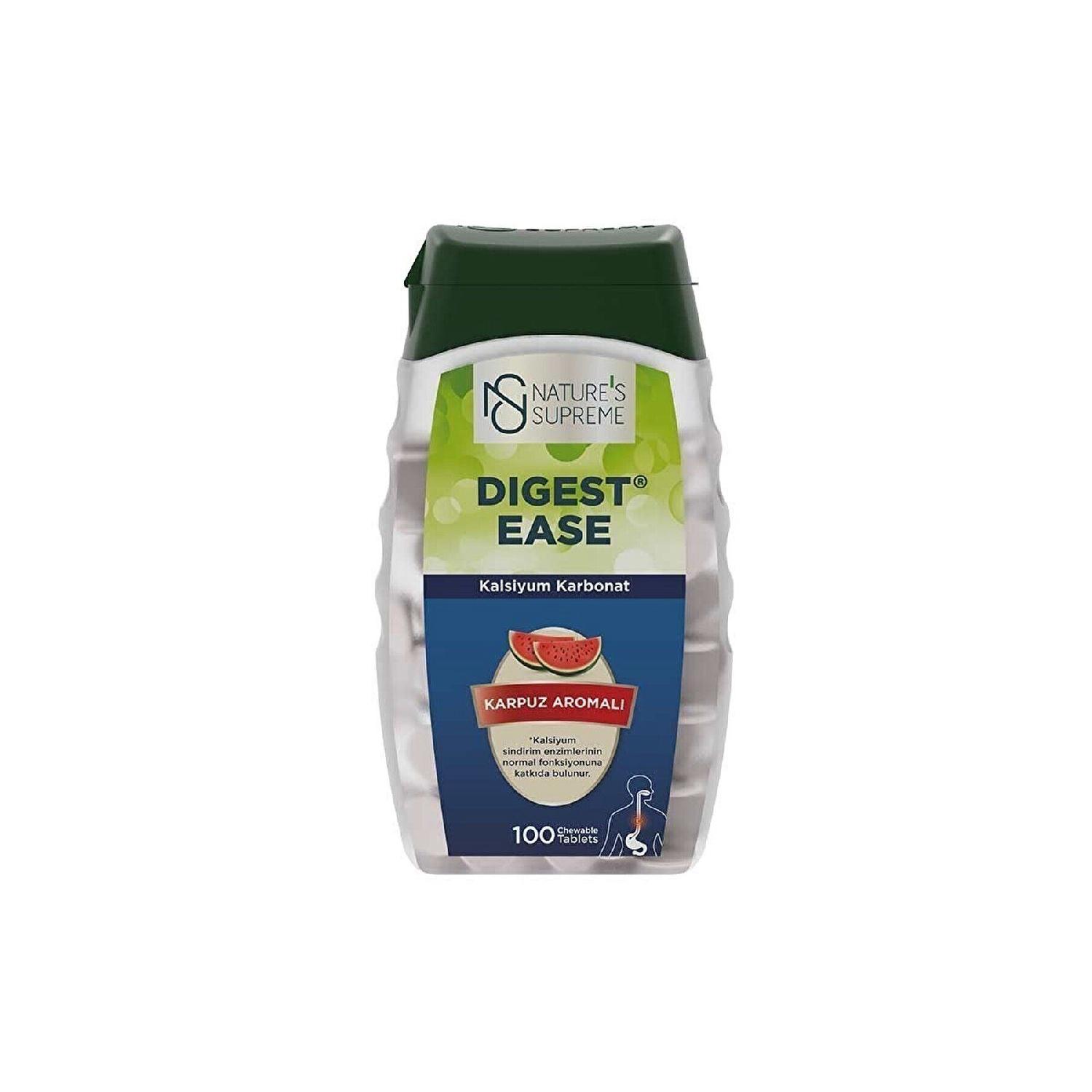 

Digest Ease 100 Chewable Tablet - Watermelon