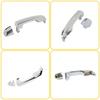 For Toyota 4Runner Exterior Door Handle REAR, Driver PASSEGER Side (2010 - )