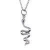 Snake Pendant Dragon Necklace Animal Jewelry Child Gifts 40cm Short Chain