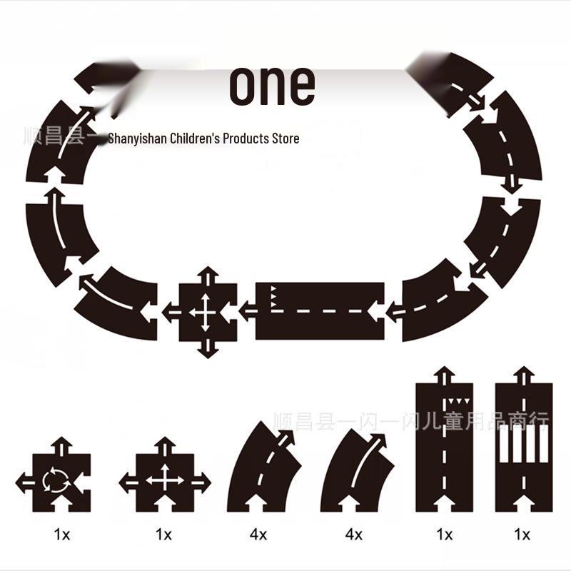 

Мягкие ПВХ строительные блоки и набор пазлов с дорожным движением для детей