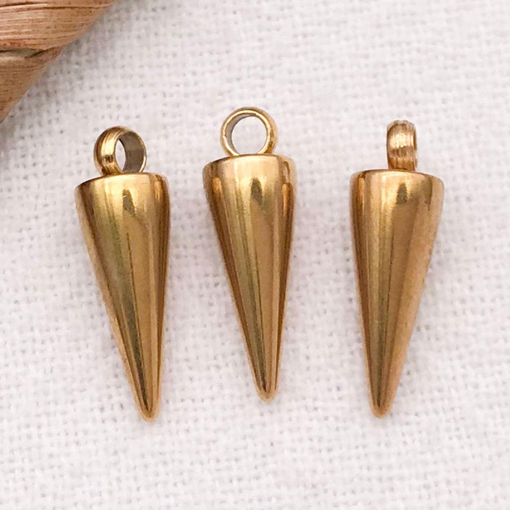 Pendentif Rivet en Acier Inoxydable Plaqué pour Bijoux DIY
